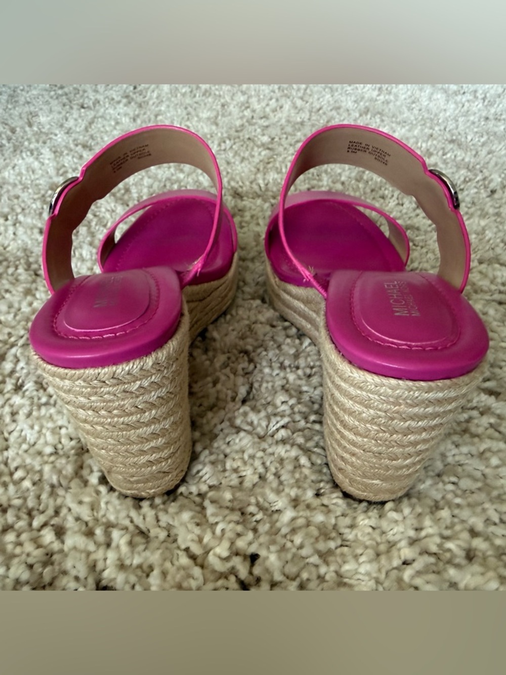 NIB Michael Kors Lucinda Wedge Shoes - Picture 7 of 9